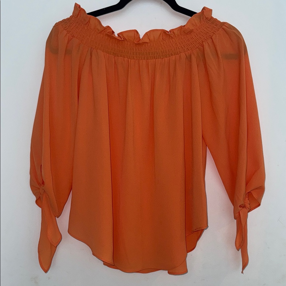 NWOT Michael Kors Off-Shoulder Top